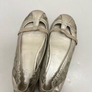Coach Ballet Flat smoke free only wore once